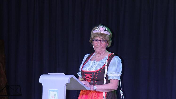 Renate Fröba als Weinkönigin