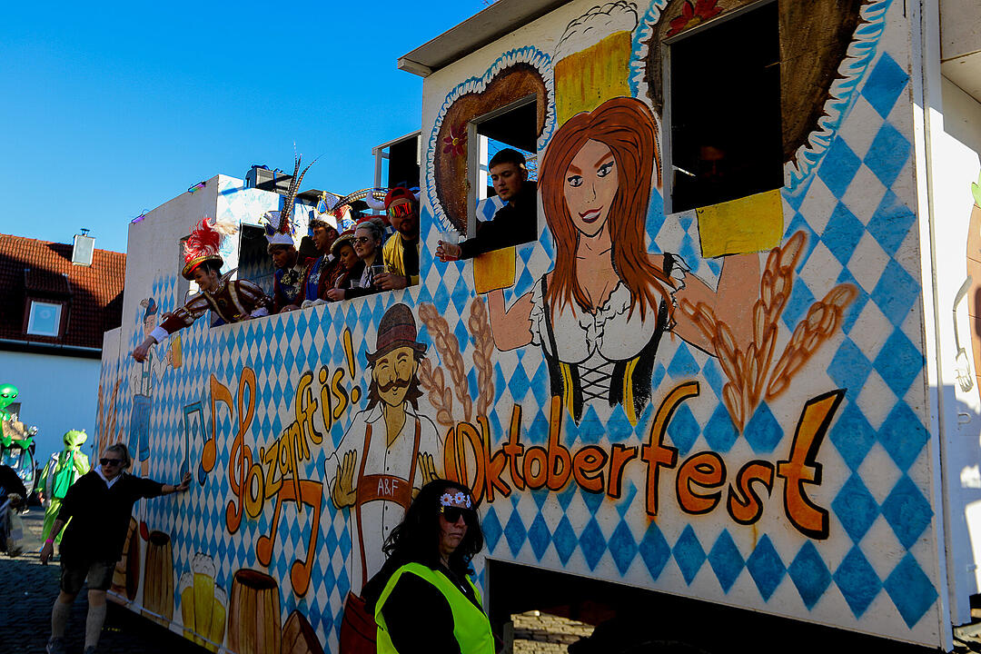 Fasching in Sand am Main!