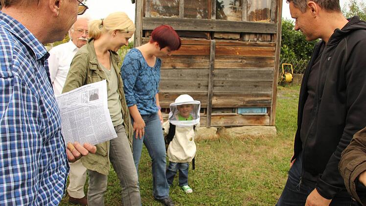 Enkel Richard (3) kam als Biene Maja - oder besser: als Willi, wie die Mutter meinte.