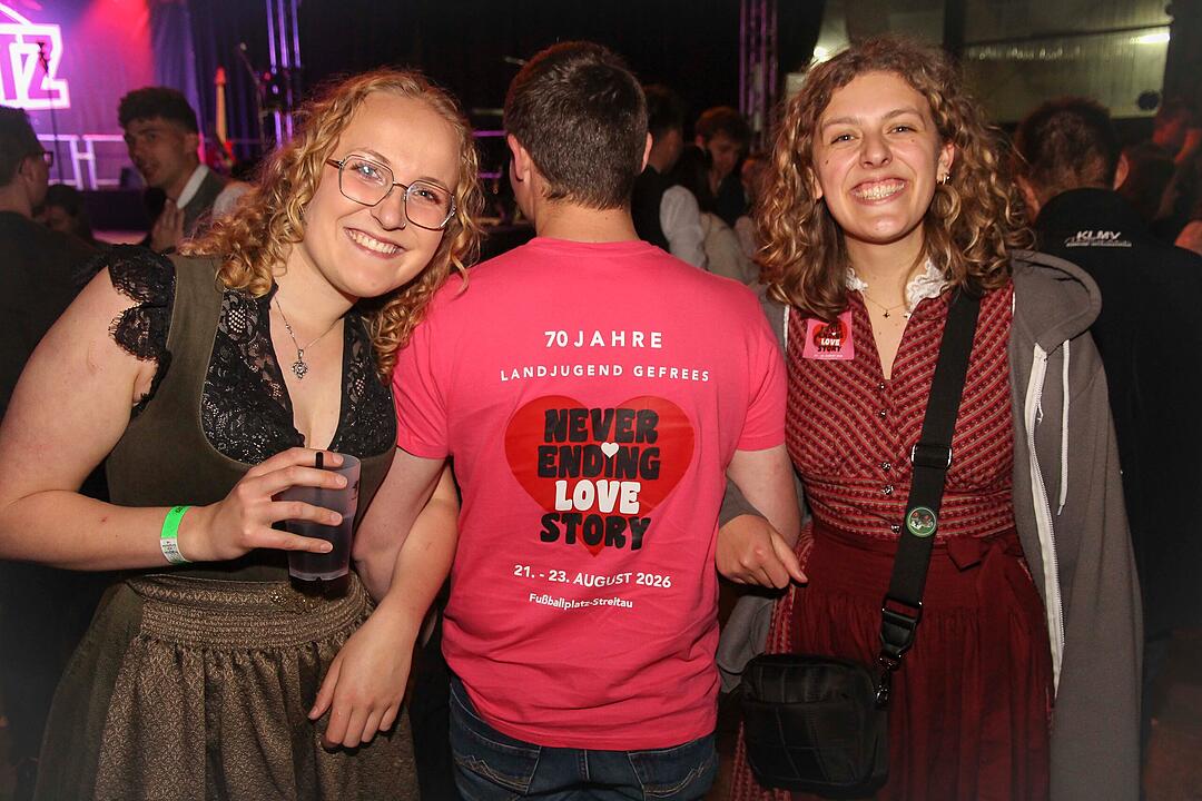 Gefeiert wurde mit der Kult-Partyrockband Radspitz!