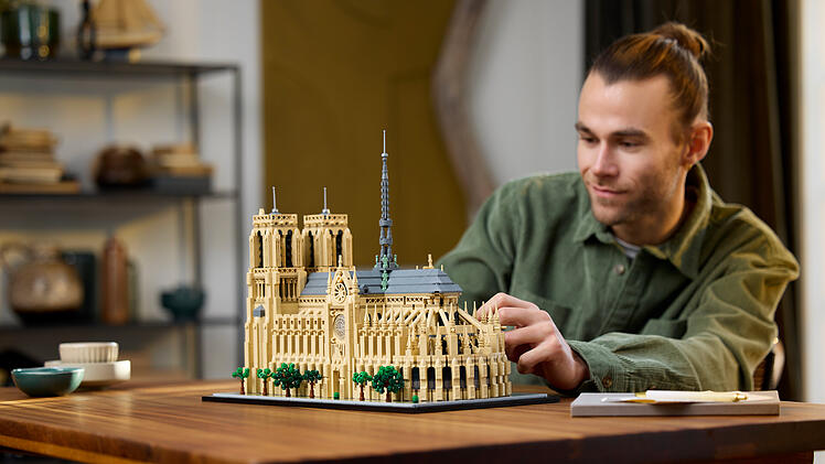 Detailreiches Lego-Notre-Dame-Modell: Jetzt zum Black-Friday-Schnäppchenpreis