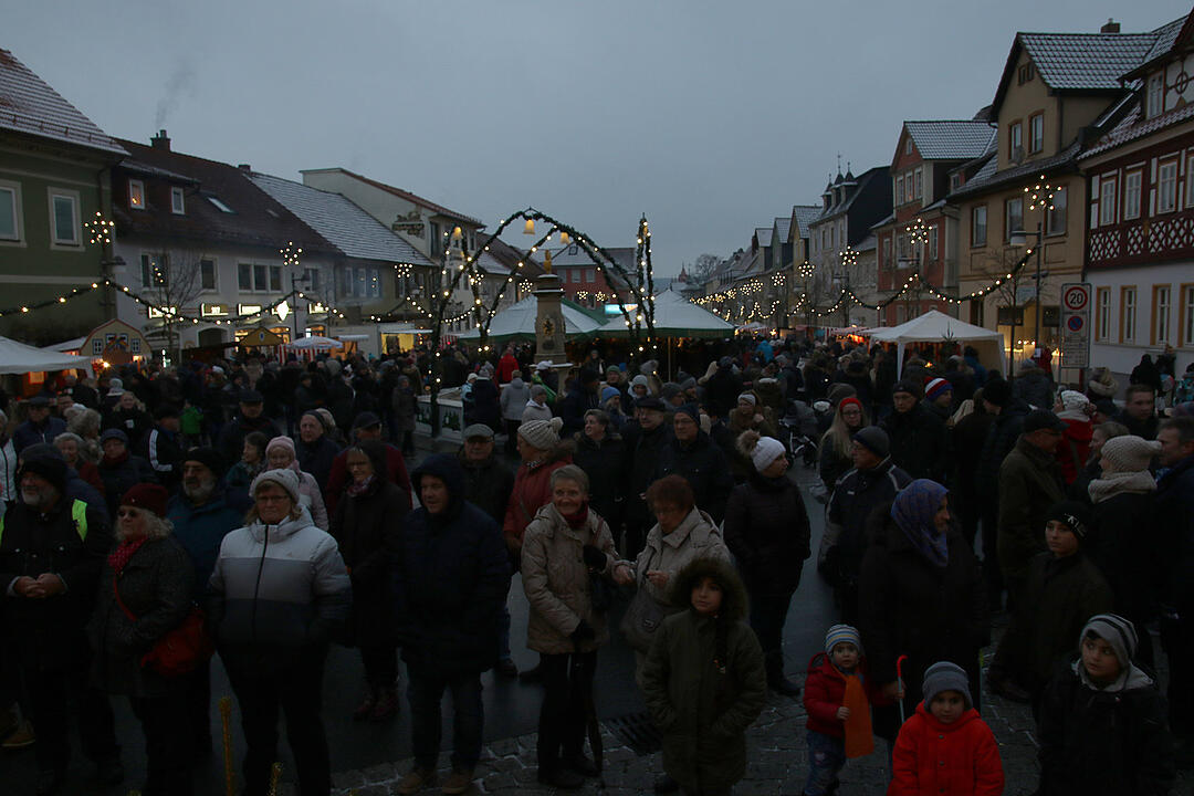 Impressionen von der "Fränkischen Weihnacht" in Bad Rodach