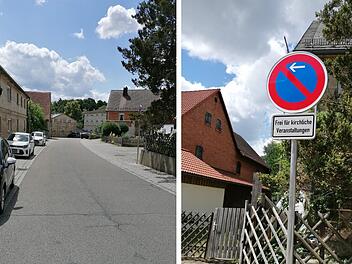 Eckersdorf schafft Parkplätze im Ortskern ab: Anwohner sauer - "sinnlose Schikane"