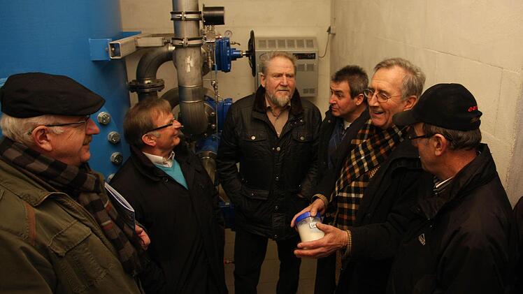 Ortstermin in einer Hirschaider Austauschanlage Foto: Galster