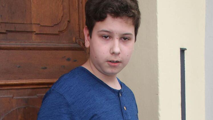 Marcus Olbrich ist erst zwölf Jahre alt, aber er interessiert sich sehr für die Historie der Stadt. Foto: Sonny Adam