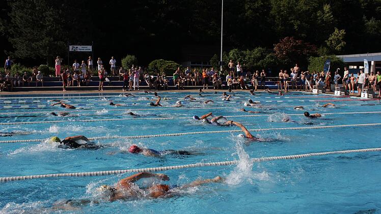 Start der Schwimmer