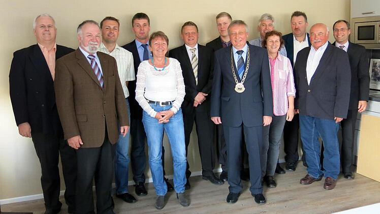 Die Poxdorfer Gemeinderäte  Foto: Niemann