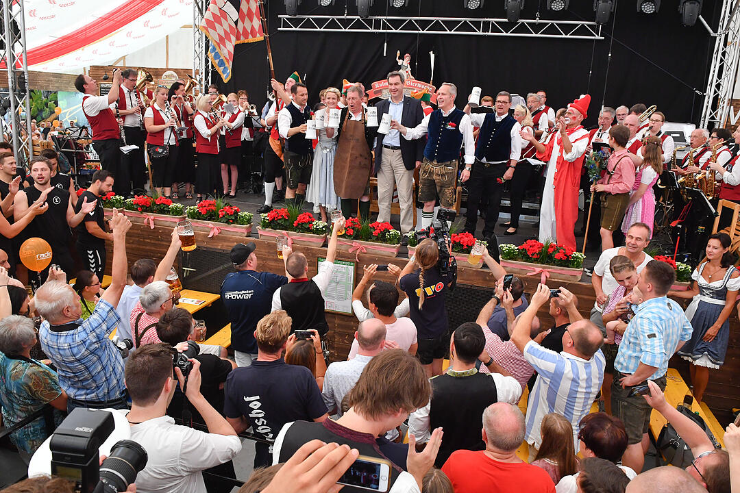 Der Auftakt der Kulmbacher Bierwoche 2018