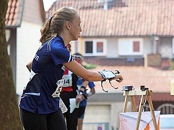 Kontrollposten mitten in der Se&szlig;lacher Altstadt m&uuml;ssen angelaufen werden. Foto: Fabian Scheler