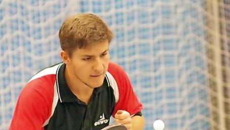 Philipp Weiß vom TTC Tüschnitz wurde Sieger im Einzelwettbewerb der C-Klasse.  Foto: Hans Franz