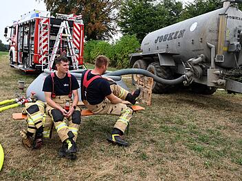 Waldbrand im Hohen Venn