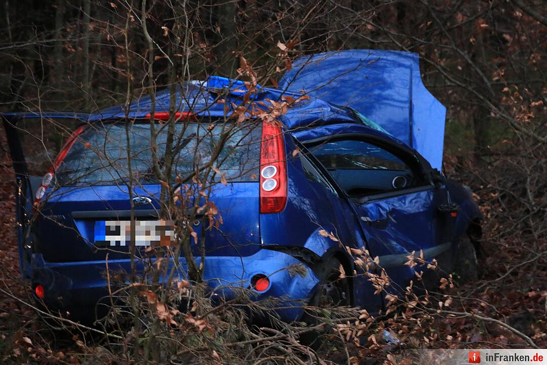 Unfall zwischen Bamberg und Geisfeld