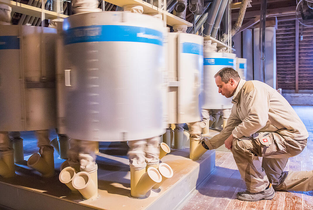 Besuch in der Schaubm&uuml;hle