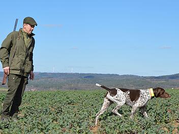 Tino Eber ist mit Bohne unterwegs. Foto: privat