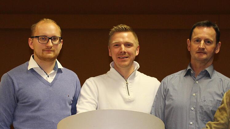Die drei gleichberechtigten Vorsitzenden des SV Wildflecken Reinhard Bramowski (von links), Sebastian Hauke und Andreas Schmid schmeißen hin: Nachfolger wurden nicht gefunden.
