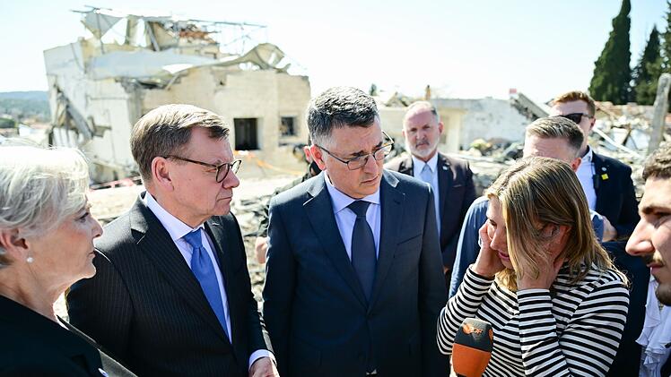 Au&szlig;enminister Wadephul in Israel