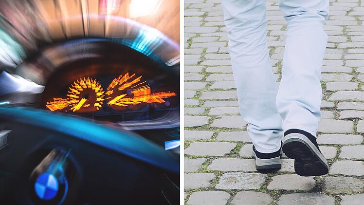 Bamberg: Autoposer (18) nervt in Innenstadt - und muss anschlie&szlig;end laufen