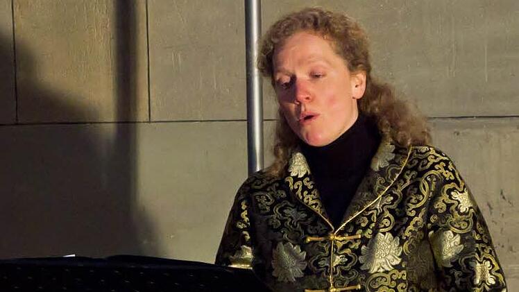 Baustellenkonzert in der Pfarrkirche St. Augustin.Foto: Jochen Berger