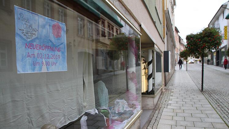 In der Ludwigstraße eröffnet am 2. Dezember ein Secondhandladen. Foto: Ulrike Müller