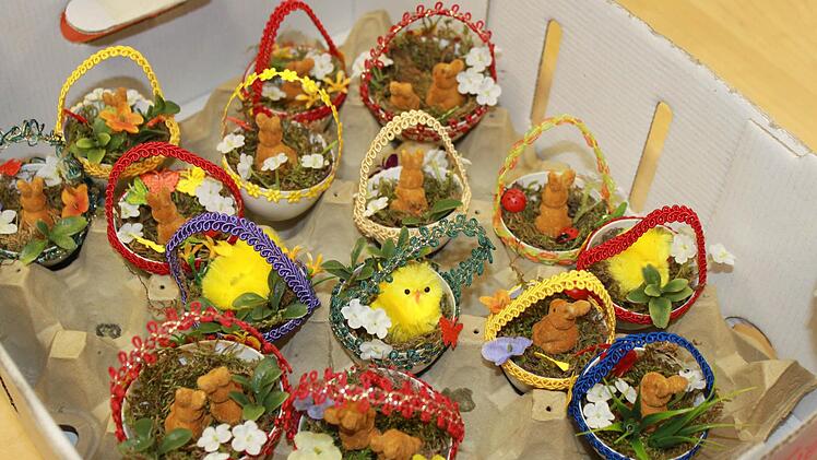 Aus einigen Eiern werden Körbchen