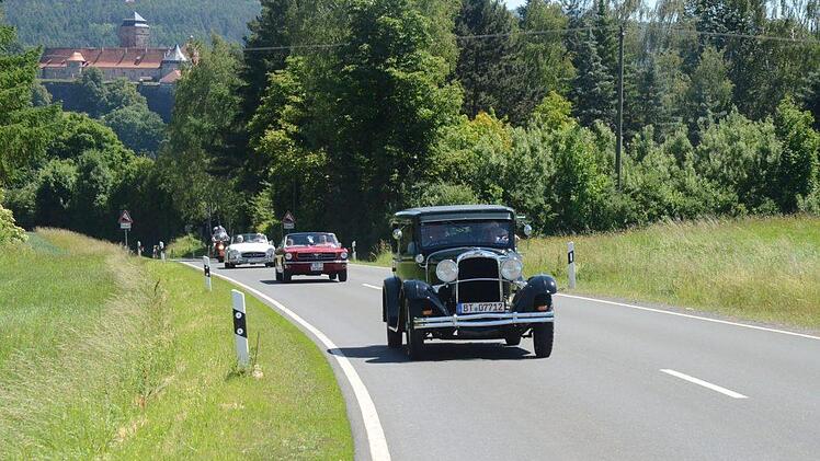 Jung und Alt hatten ihren Spaß bei der Ausfahrt durch den Frankenwald. Foto: Karl-Heinz Hofmann