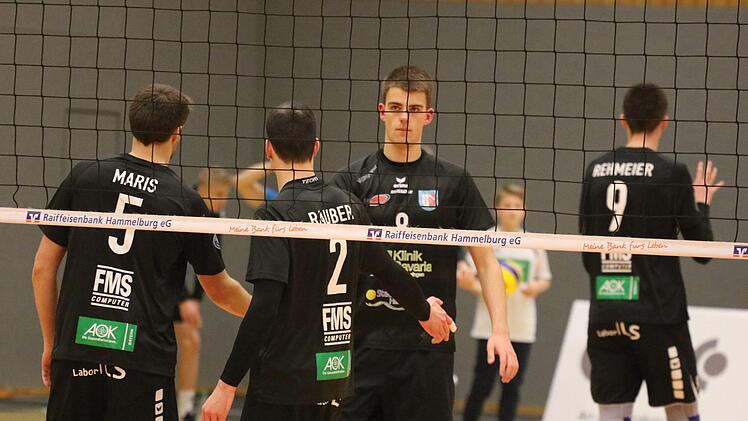 Impressionen vom Heimspielsieg der Hammelburg Volleys über den SSC Karlsruhe.Sebastian Schmitt