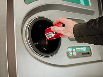 Dosenpfand, Dose, Pfandautomat