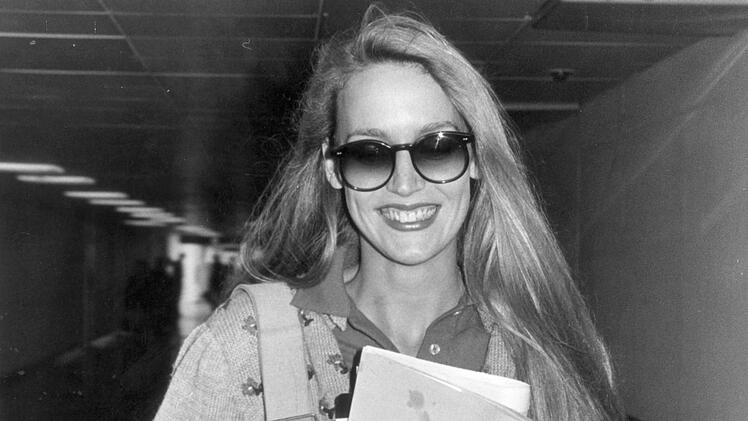 Beliebtes Ziel der Fotografen: Ende der 70er-Jahre avancierte Jerry Hall zu einem der begehrtesten Models der Welt.