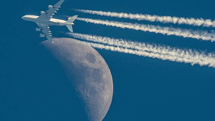 A 380 der Lufthansa Foto: dpa