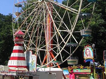 Das Riesenrad auf dem Annafest Foto: Stadt Forchheim