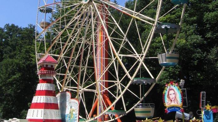 Das Riesenrad auf dem Annafest Foto: Stadt Forchheim