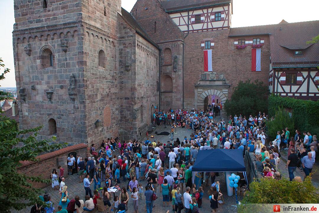 Erste Burgnacht auf der Kaiserburg