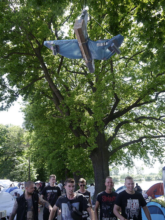 Die verrücktesten Rock im Park-Besucher am Festival-Samstag