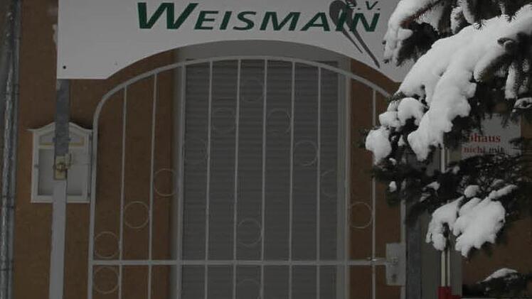 Am Montagvormittag war der Eingang zum TC Weismain verschlossen.