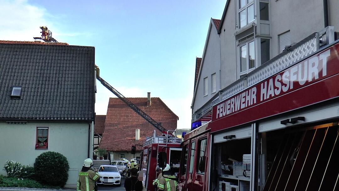 Haßfurt: Haus nach Brand unbewohnbar