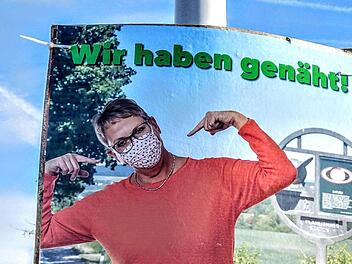 Jutta Franz ist eine der vielen ehrenamtlichen Helferinnen, die im Frühjahr  knapp 5000 Community-Masken zur kostenlosen Verteilung genäht hatten.privat