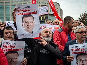 Demonstration in Istanbul