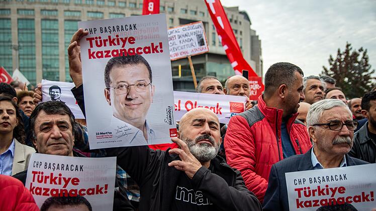 Demonstration in Istanbul