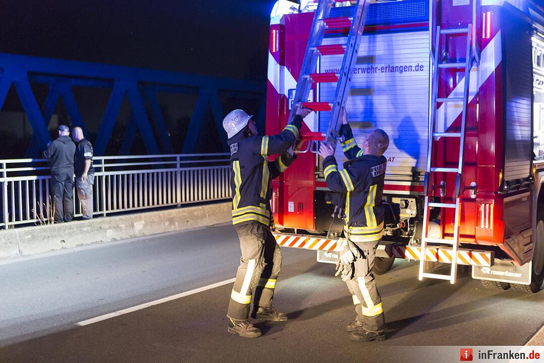 Schiffsunglück bei Erlangen: Zwei Menschen sterben