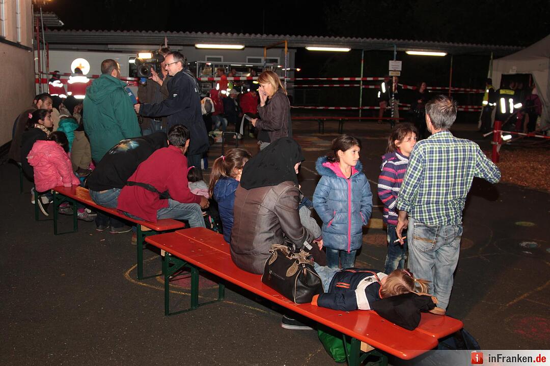 Flüchtlinge kommen in Nürnberg an