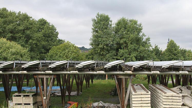 Die Photovoltaikanlage soll erweitert werden. Dafür muss evtl. der Zeltplatz weichen. Foto: Sonny Adam
