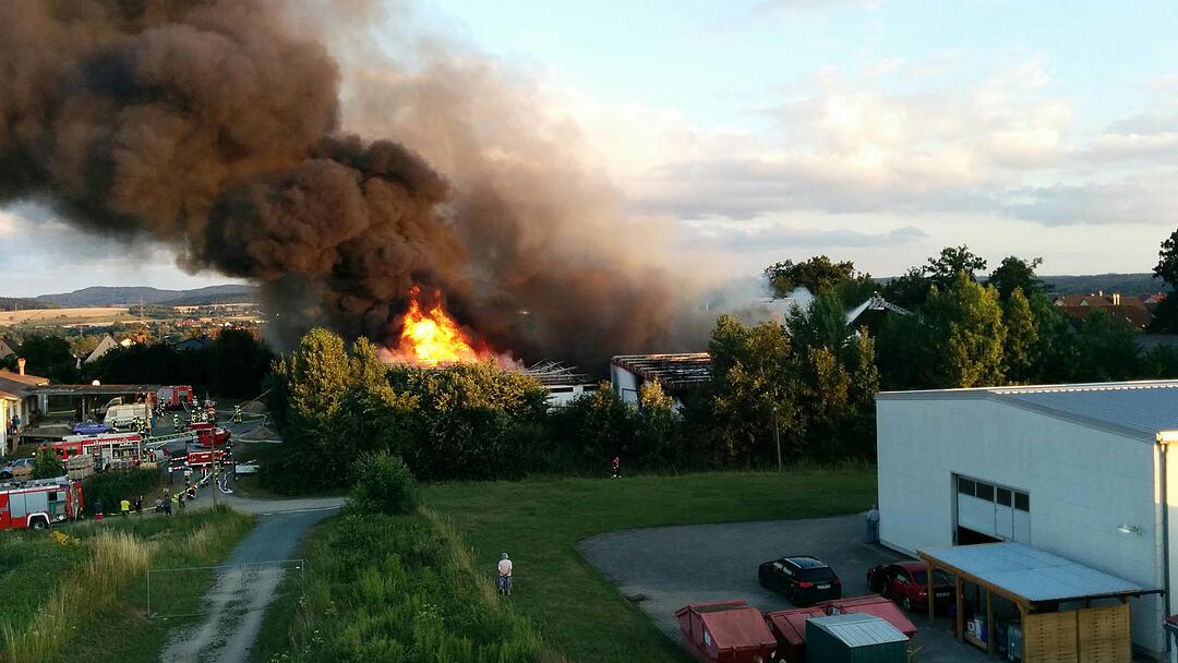 In Marktzeuln ist es in einer Kart-Bahn zu einer Verpuffung gekommen. Ein Mann wurde schwer verletzt.