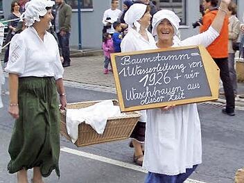 Szene aus dem Film "Festumzug 750 Jahre Mitwitz" Foto: Walter Schmidtbauer