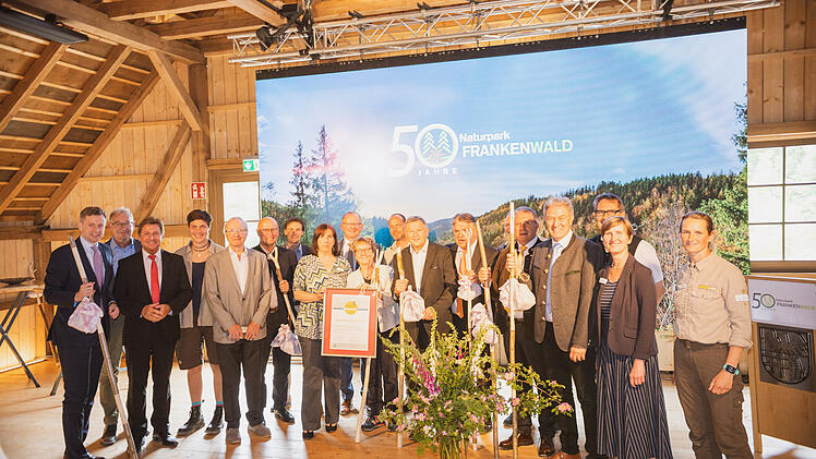 Hof: 50-Jahre Naturpark Frankenwald - Markus S&ouml;der gratuliert zum Jubil&auml;um
