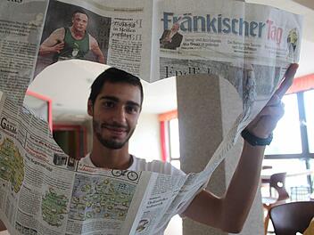 Omar Farouq möchte Aussicht auf Zukunft. Der Fränkische Tag hat ihn besucht.  Foto: Markus Häggberg