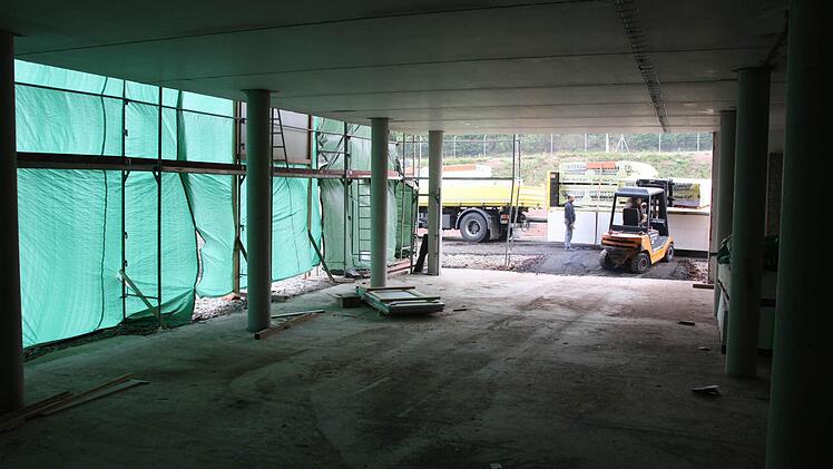 Der zukünftige Ausstellungsraum.