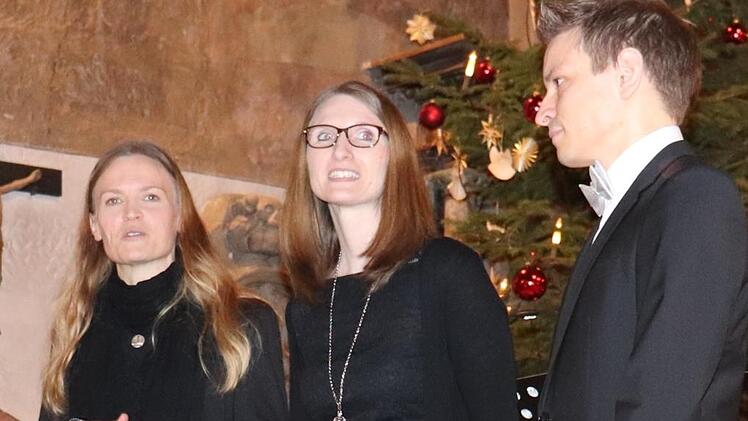 Eva-Maria Maaß, Jacqueline Karbach und Hans-Peter Solowan (v. l.)