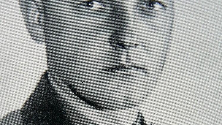 Nikolaus Schmidt (1908-1944) in der Uniform des Reichsarbeitsdienstes  Repro: Franze