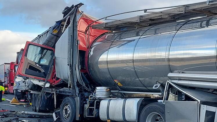 Lkw-Unfall auf der A3
