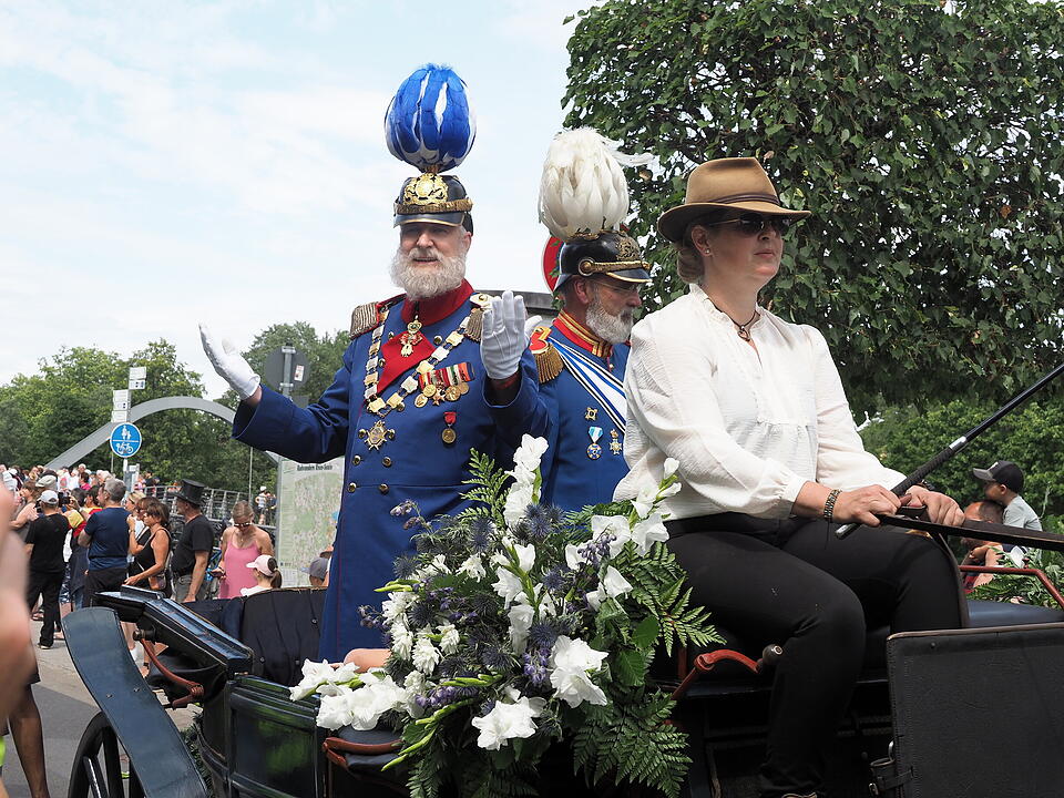 Der sonnt&auml;gliche H&ouml;hepunkt des Rakoczy-Fest.